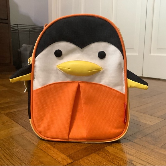 skip hop penguin lunch bag